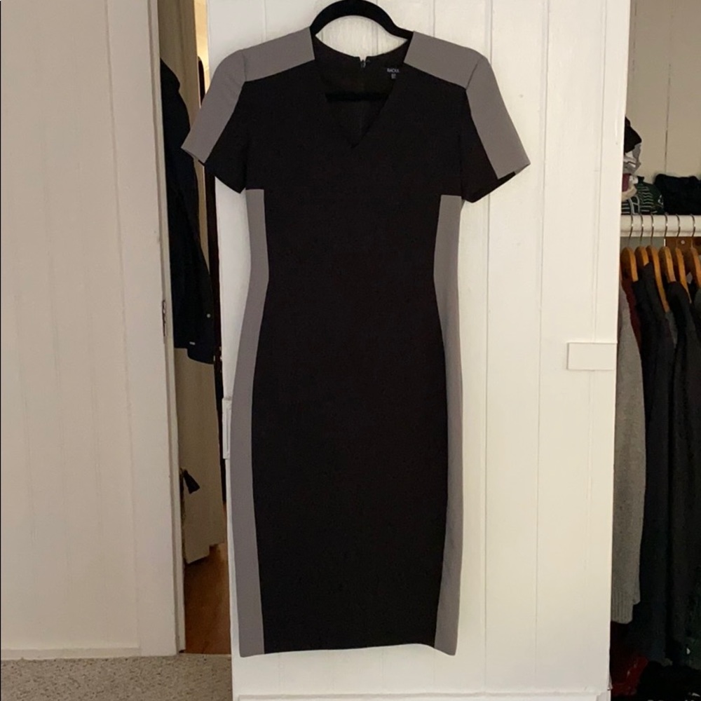 Color-blocked suiting dress by Raoul. Like new!
